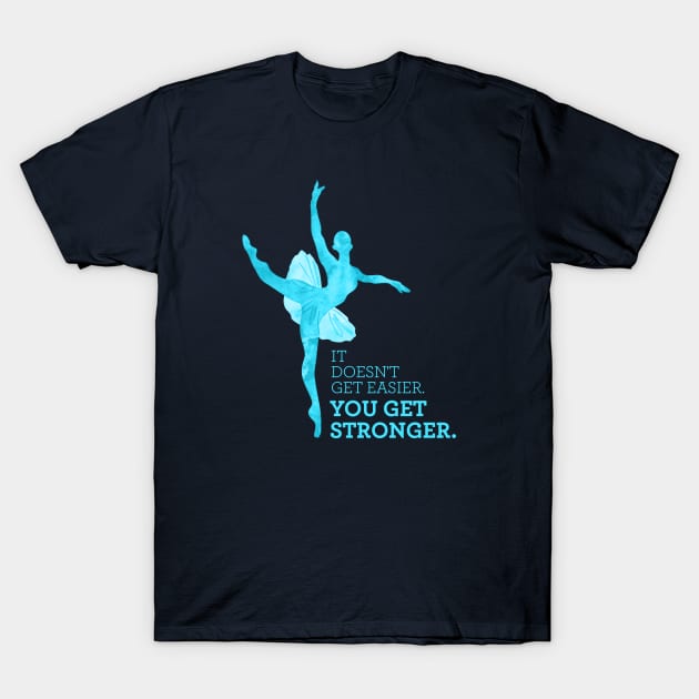 ballerina, ballet dancer, dance, ballet teacher coach T-Shirt by OutfittersAve